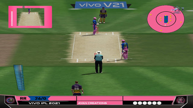 VIVO IPL 2021 free patch for EA Cricket 07