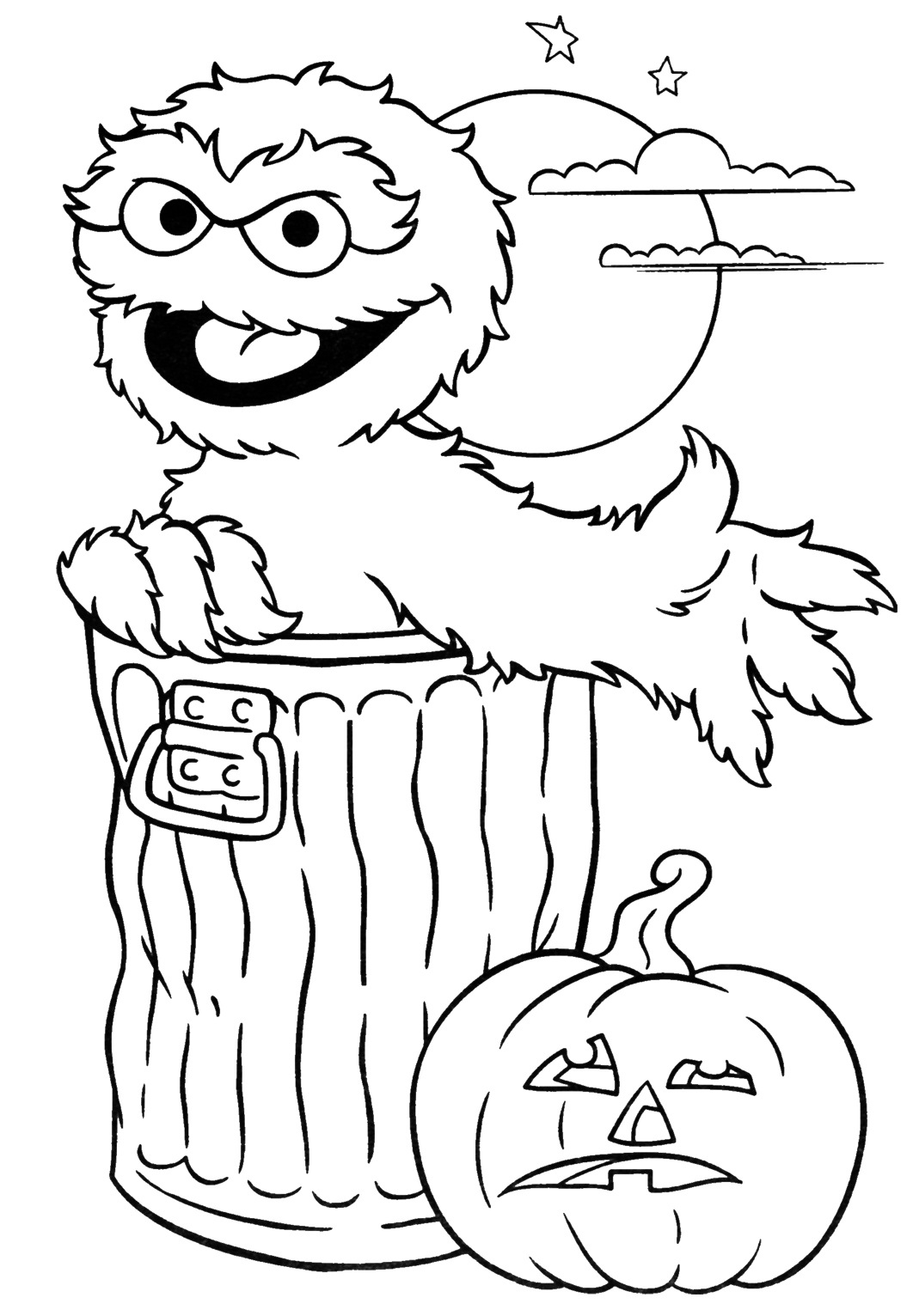  Halloween Coloring Pictures To Print For Free 6