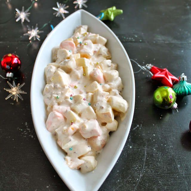 24 hours marshmallow salad,Fruit salad-Marshmallow- apple salad-24 hours salad-marshmallow salad-ensalada de bombones 24 horas-Holiday recipes-Christmas salad recipe-Christmas recipes-Christmas fruit salad,fruit salad recipes,