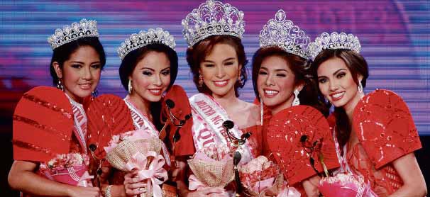 Mutya ng Pilipinas 2013 winners Koreen Medina & Angeli Dione Gomez