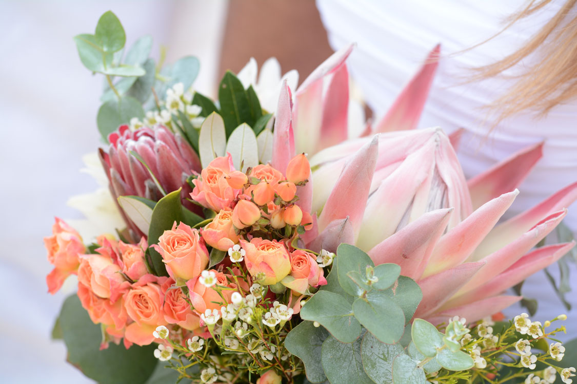 Hawaii Wedding Flowers: Bride's Tropical Bouquet