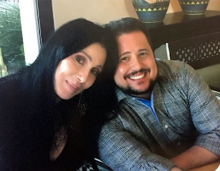 Cher with her son Chaz Bono, who celebrated his 47th Birthday in 2016