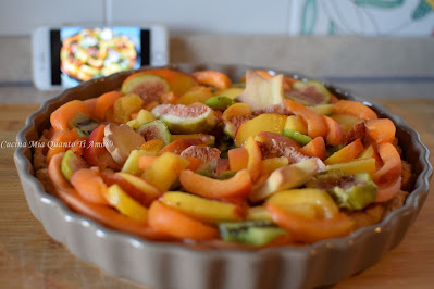 Crostata alla frutta fresca senza lattosio