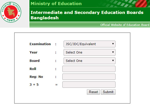  JSC RESULT CLICK HERE, bd all board result