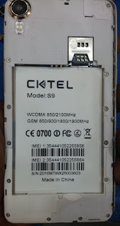 CKTEL S9 Firmware FLASH FILE PAC 5.1 100% TESTED