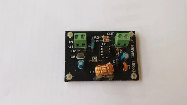 Making A 12 V To 31 V Boost Converter Using MC34063A