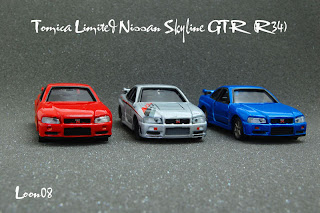 Tomica Limited Nissan Skyline R34