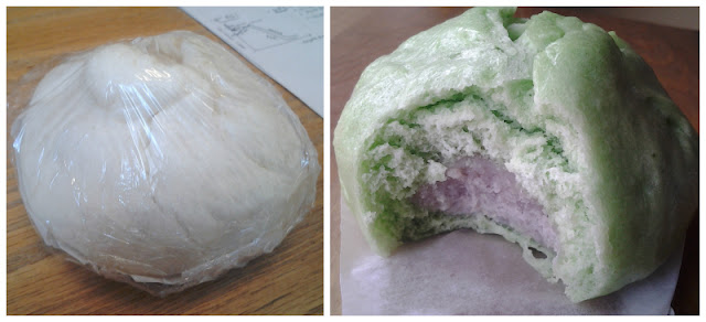 baos taro pandan