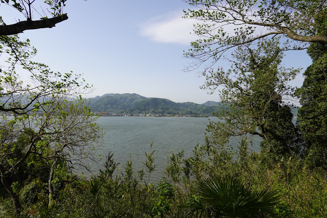 鳥取県東伯郡湯梨浜町宮内 東郷羽合線からの眺望