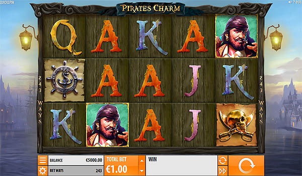 Main Slot Gratis Indonesia - Pirates Charm (Quickspin)