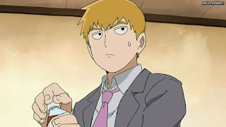 モブサイコ100アニメ 2期7話 霊幻新隆 れいげん Reigen Arataka CV.櫻井孝宏 | Mob Psycho 100 Episode 19