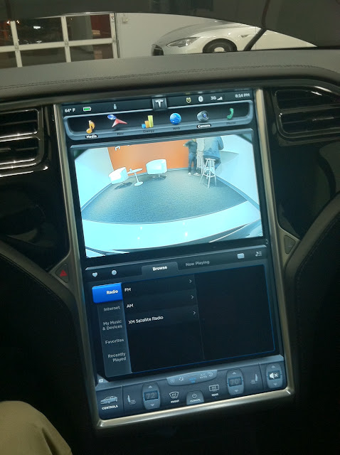 Tamerlane's Thoughts: Tesla factory tour and Model S test drive