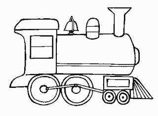 train coloring pages, free coloring pages