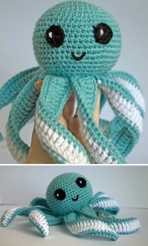 Amigurumi Octopus Baby Toy - Free Pattern