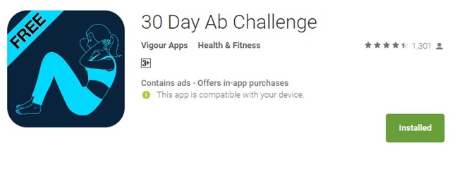 apps 30 day AB challenge