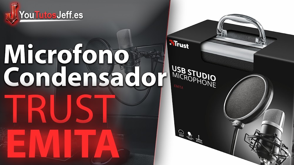 Trust Emita Review Español - Microfono con Condensador Perfecto para Youtubers