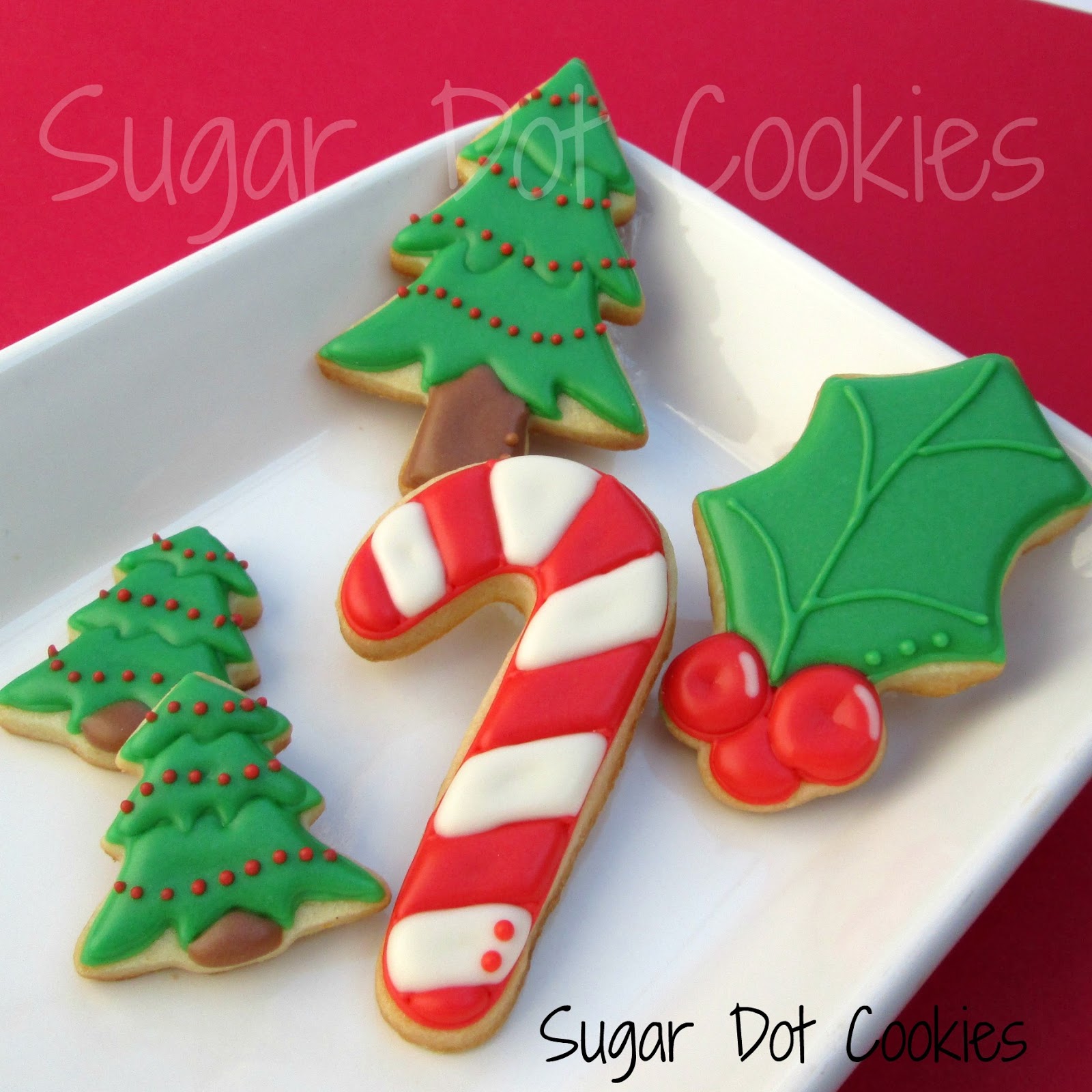 56 Best Images Candy Cane Decorated Cookies / Christmas Tree Brownie Pops