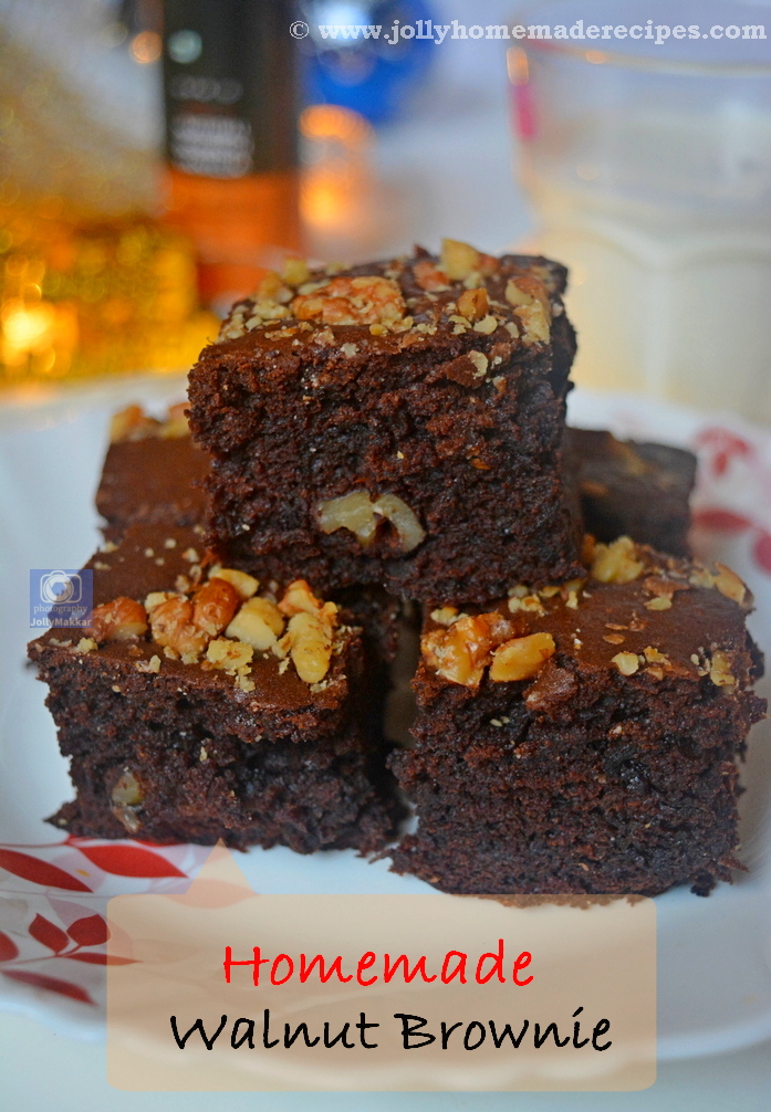 Homemade Walnut Brownie Recipe