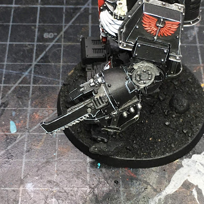 Horus Heresy Dark Angels Contemptor Dreadnought WIP