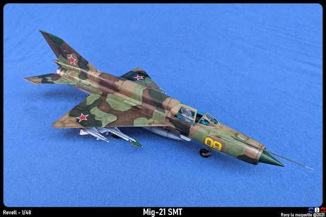 Mig-21 SMT de Revell au 1/48.