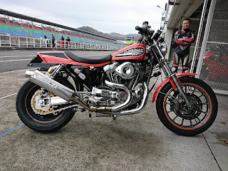 ハーレー,スポーツスター,サーキット,がるーだ,ターコイズ,ダートラ,883R,sportster,circuit