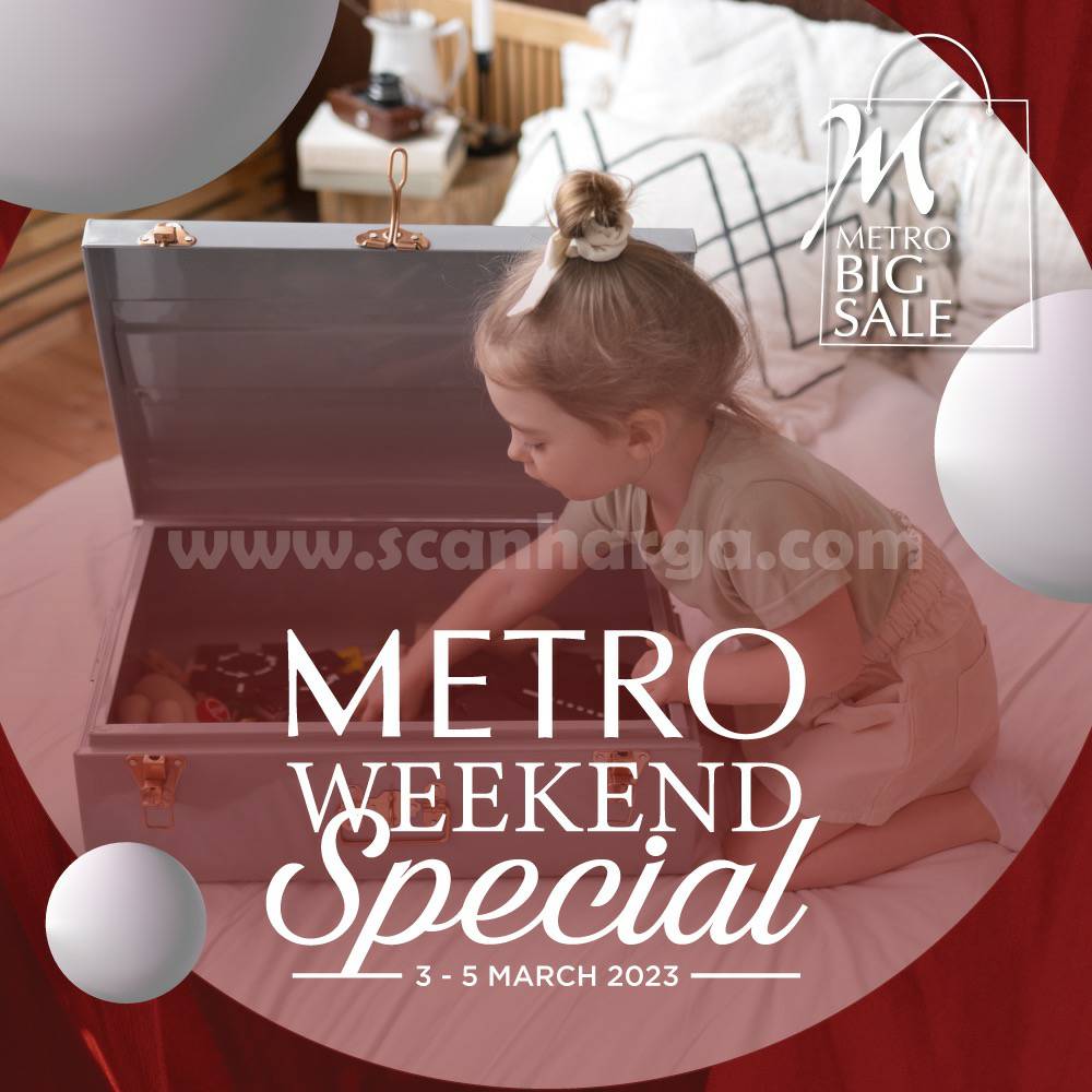 Promo METRO DEPARTMENT STORE WEEKEND SPECIAL