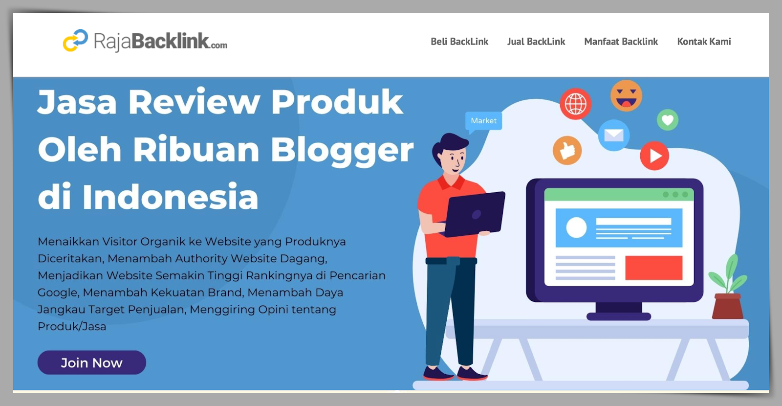 Situs Jasa Backlink dan Job untuk Blogger