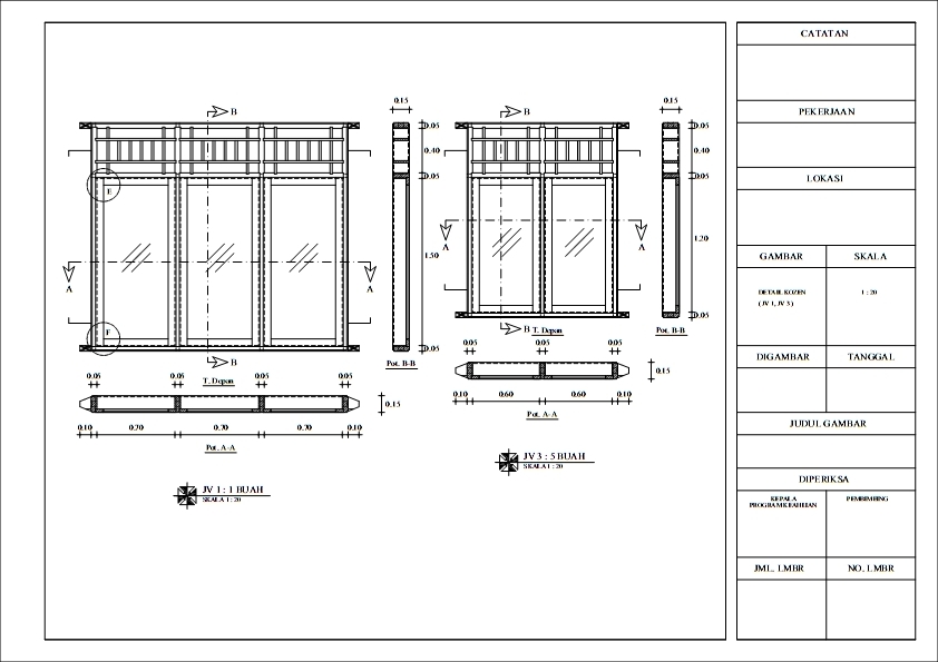 kembali lagi Pintu Jendela  dan Ventilasi