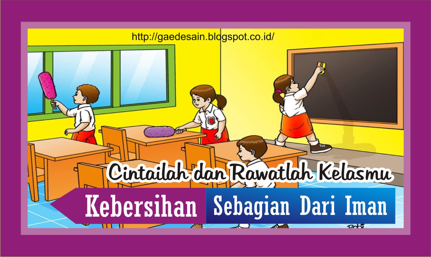 Desain slogan pendidikan  jasadesain