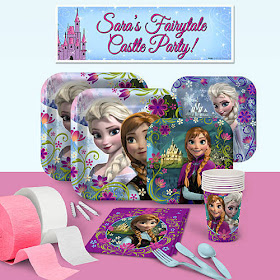 Disney Frozen Deluxe Party Pack includes everything you see.