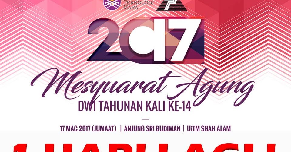 Surat Pelepasan Waktu Bertugas - Mesyuarat Agung Dwi 