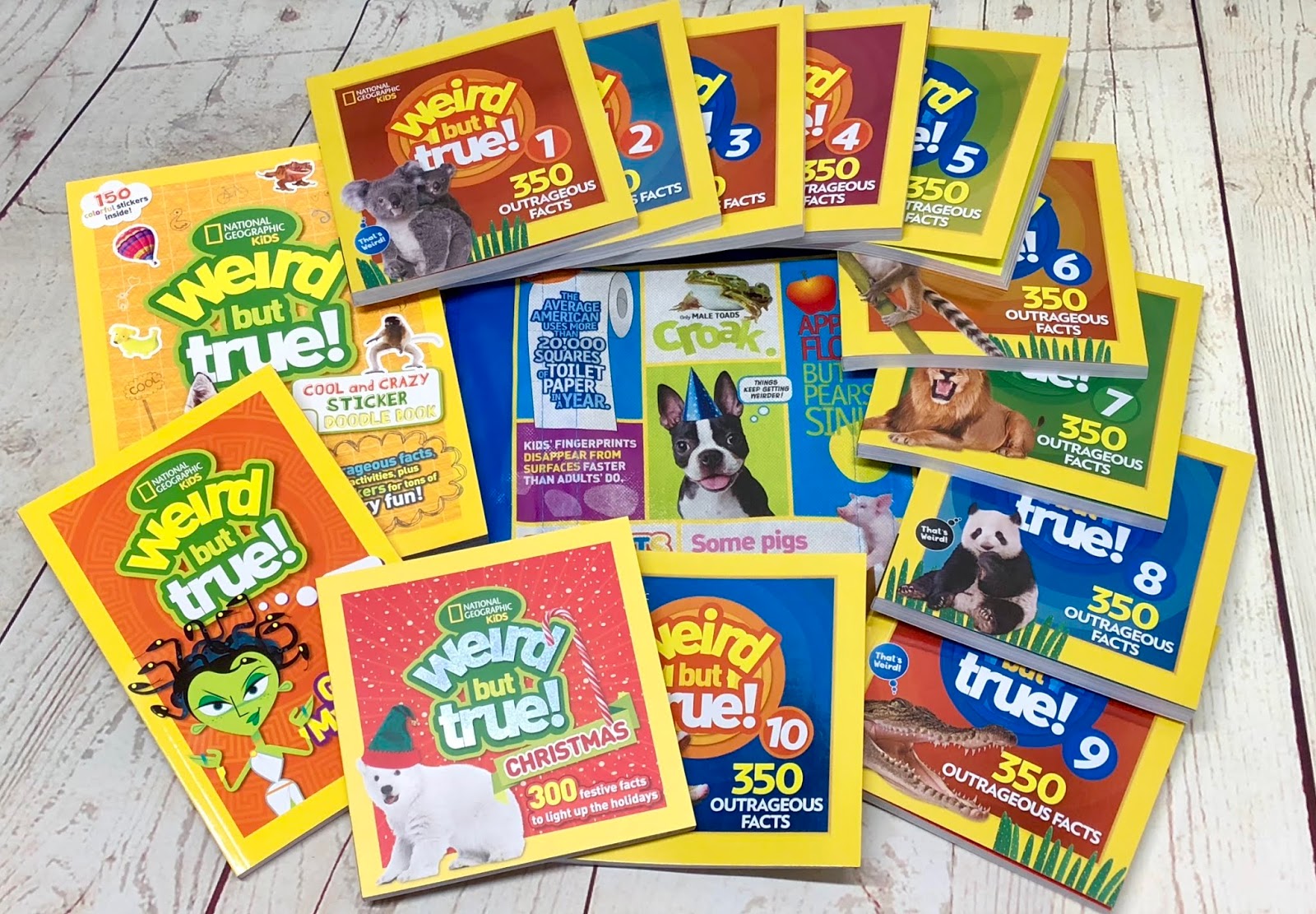 Stacy Talks Reviews National Geographic Kids Weird But True Prize Pack Arv 130