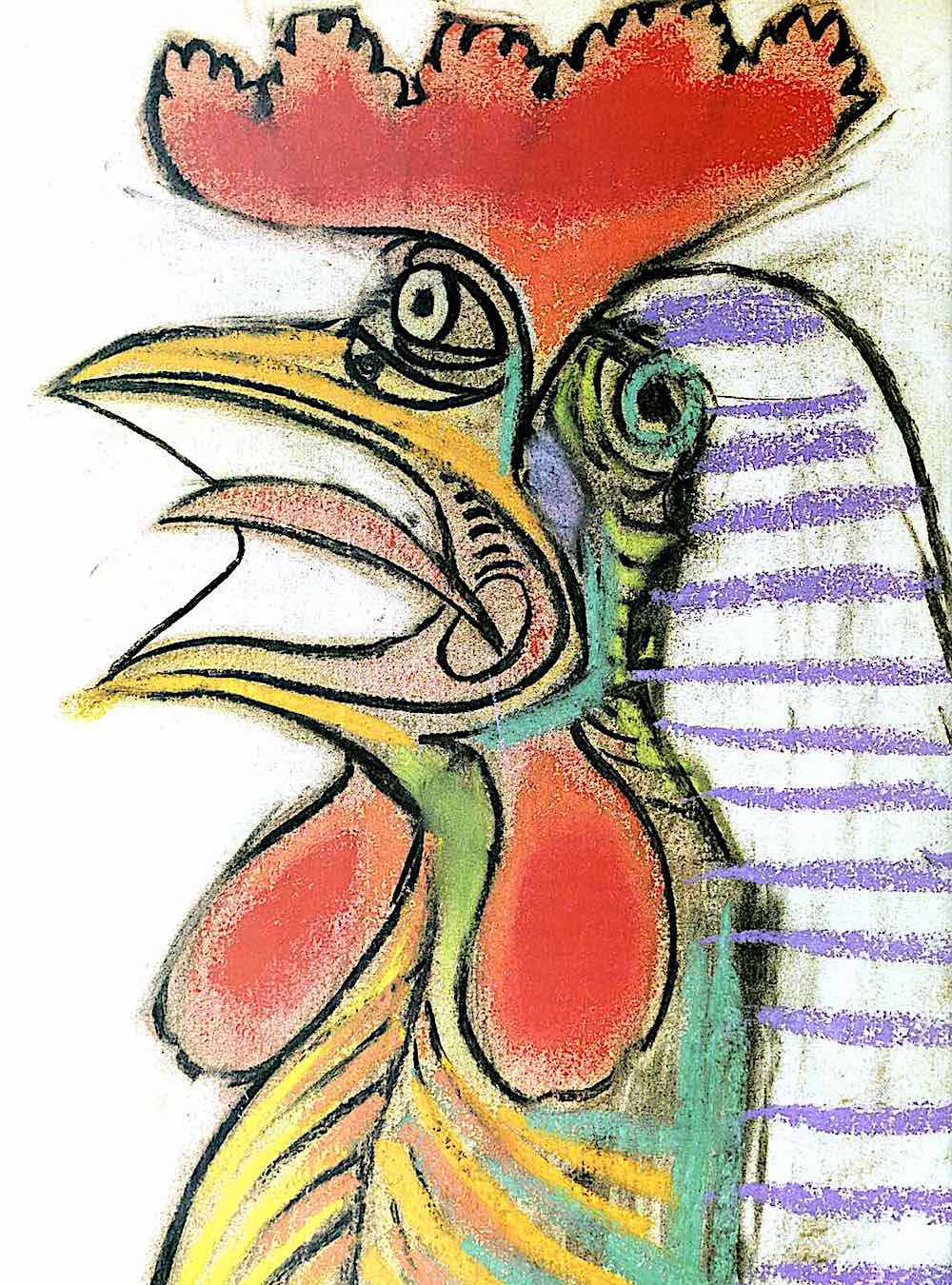 Pablo Picasso rooster 2