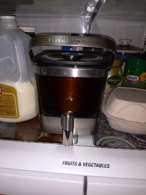 Cold Brew Coffeemaker in Refrigerator