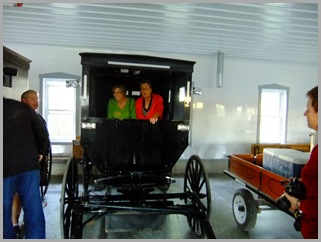 Molly and Donna in the Buggy