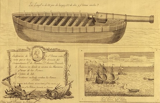 lancha cañonera Antonio Barceló Ribert