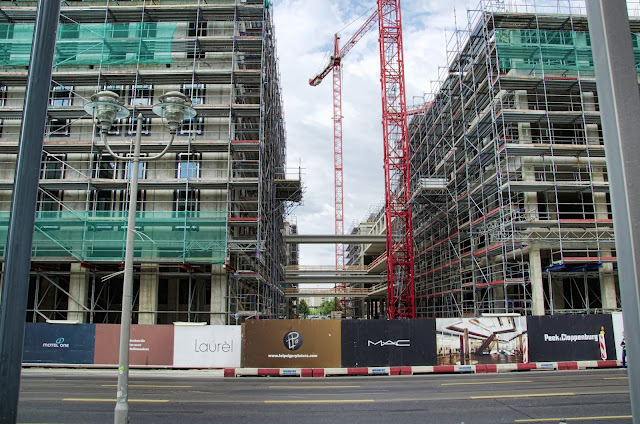 Baustelle Wohn und Shoppingwelt, Leipziger Platz 12, LP12, Leipziger Straße, 10117 Berlin, 13.07.2013