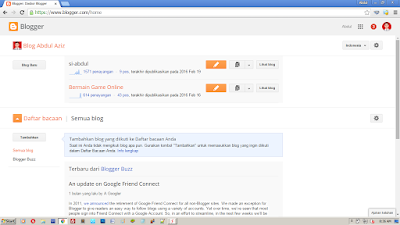 Tutorial Membuat Blog di Blogger.com