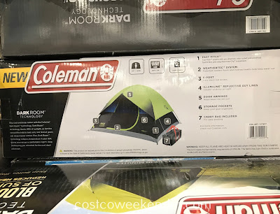 Coleman Fast Pitch Dark Room Dome Tent: great for any weekend warrior