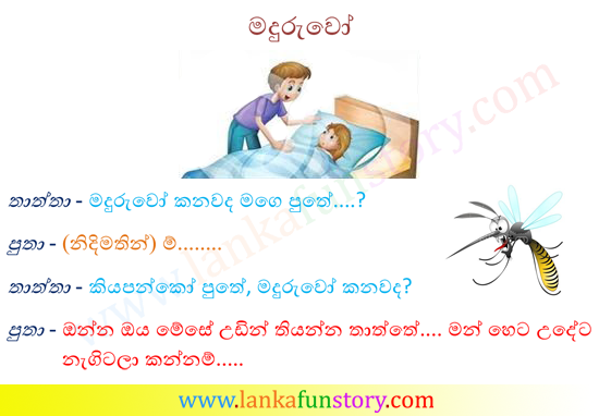 Sinhala Jokes-Mosqutioes