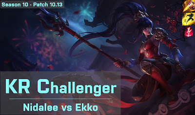 Nidalee JG vs T1 Ellim Ekko - KR 10.13