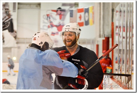 Alzner teasing Perreault