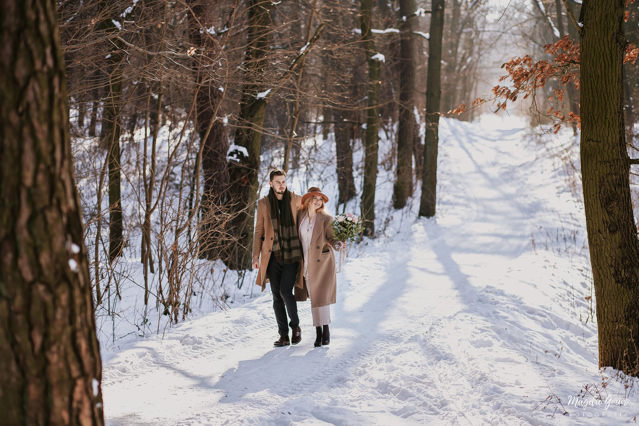 fotograf slubny opoczno, zimowa sesja zakochanych, fotograf opoczno, fotograf konskie, magda gmur fotografia