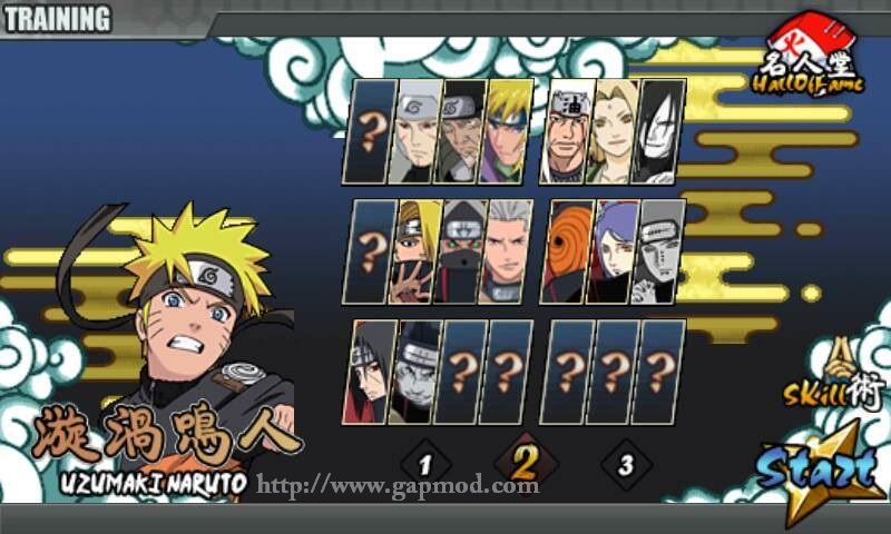 Naruto Senki Sprite Pack / Naruto Senki Mod Moba Mugen V1 ...