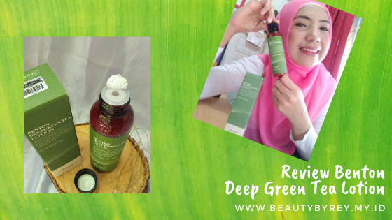 Kesimpulan Review Benton Deep Green Tea Lotion