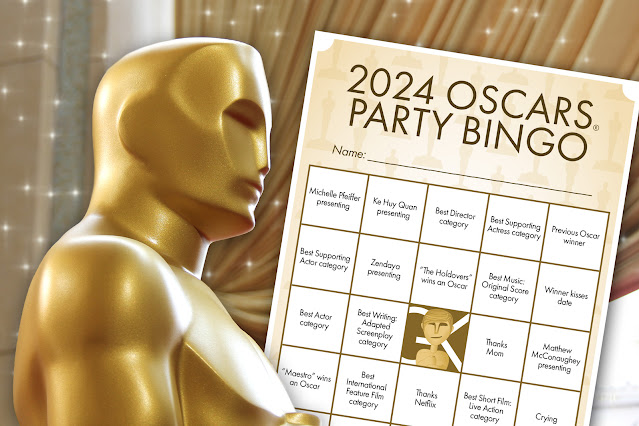 2024 Oscars BINGO cards perfect for your Oscars viewing party