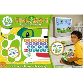 Pre-kindergarten toys - LeapFrog Clickstart My First Computer