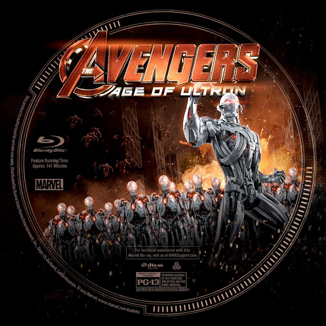 Label Bluray The Avengers Age Of Ultron