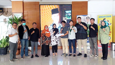 Komisi B Sambut Kunjungan HMI Kota Bandung