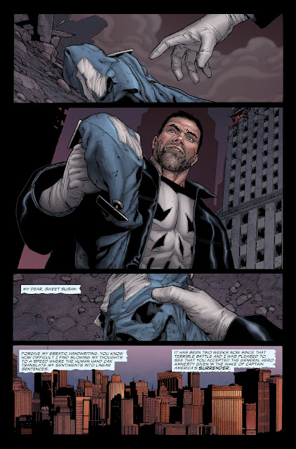 Punisher picks the mask of Captain America